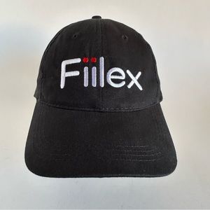 Fiilex Embroidered Dad Cap Apollo USA Adjustable Strap Hat Black One Size